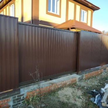 Ворота DoorHan откатные с автоматикой 2800x2000